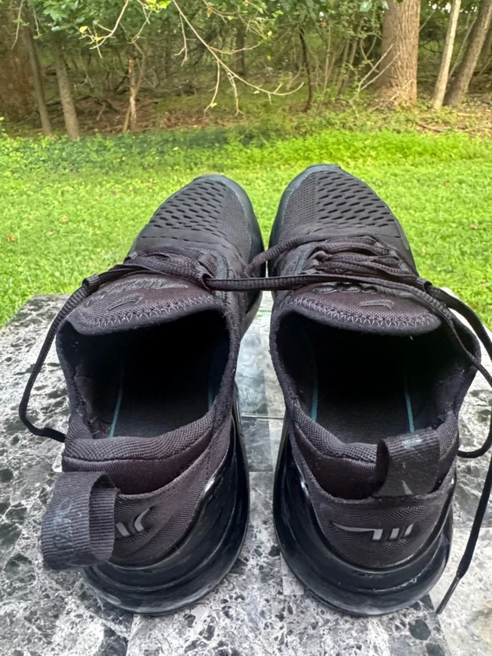 Nike Air Max 270 Triple Black AH8050-005 Men's Size 8